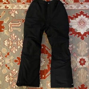 Lands' End Kids’ Snow Pants, Black, Size 12
